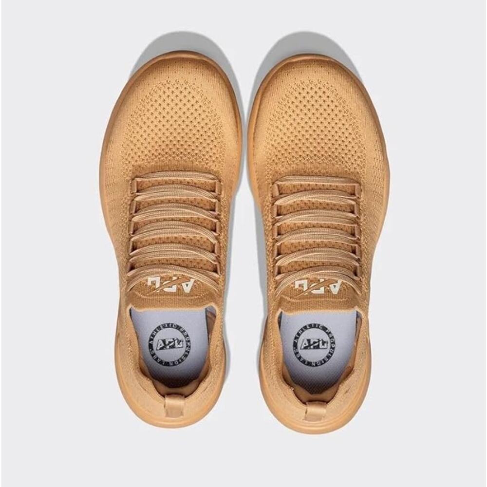 NWOT APL Men's Techloom Breeze Sneaker in Tan Pristine Size 12